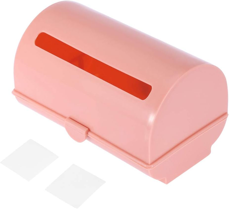 Caja de almacenamiento de bolsas de basura, 3 colores en la parte trasera adhesiva para montaje en pared, bolsa de plástico para basura, organizador