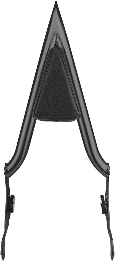 Respaldo de barra del acompañante trasero, respaldo de barra de sissy desmontable compatible con Harley Touring Street Glide Road King CVO 2009-2021