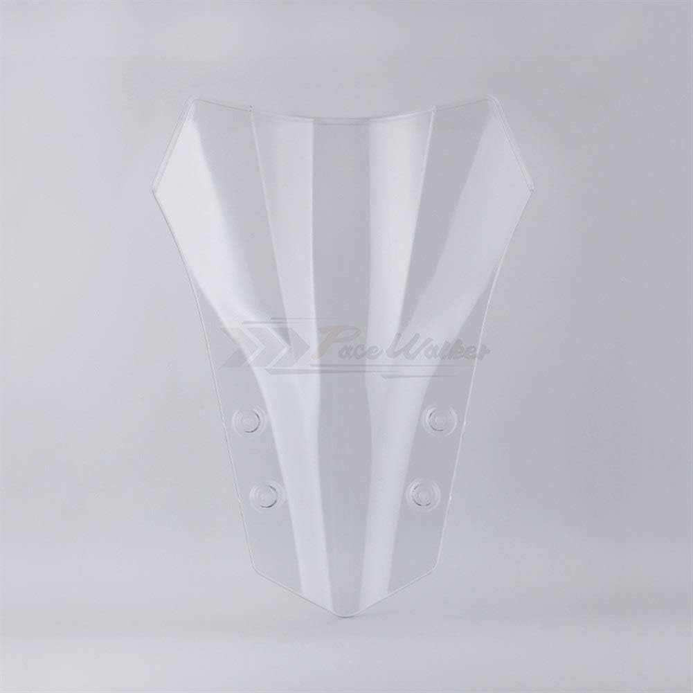Motorcycle Windshield Motorcycle Accessories Double Bubble Windshield WindScreen Compatible with MT-09 Compatible with Tracer MT09 FJ09 FJ-09