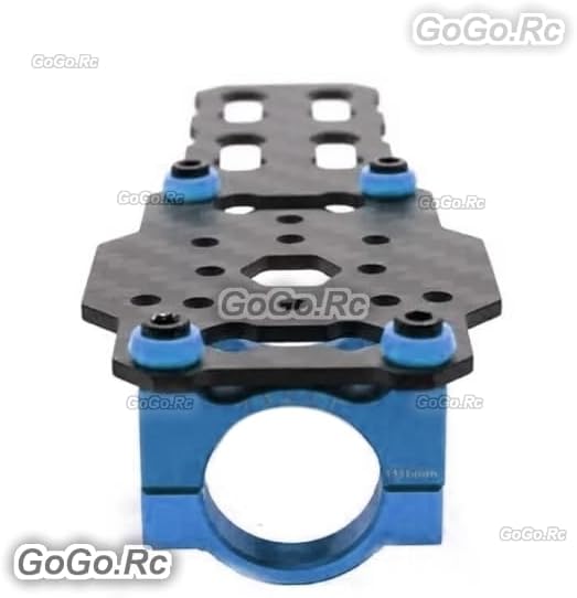 GoGoRc Tarot – Soporte de motor de metal de carbono de 0.630 in para FY680 TL68B01 TL68B02 Multicopter Drone -Azul TL68B08-02