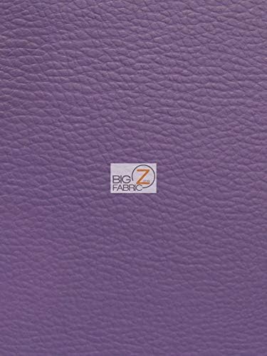 DuroLast – Tela de PVC de vinilo de grano de cuero de campeón vendida por yarda, accesorios de moda, tapicería de muebles (morado brillante)