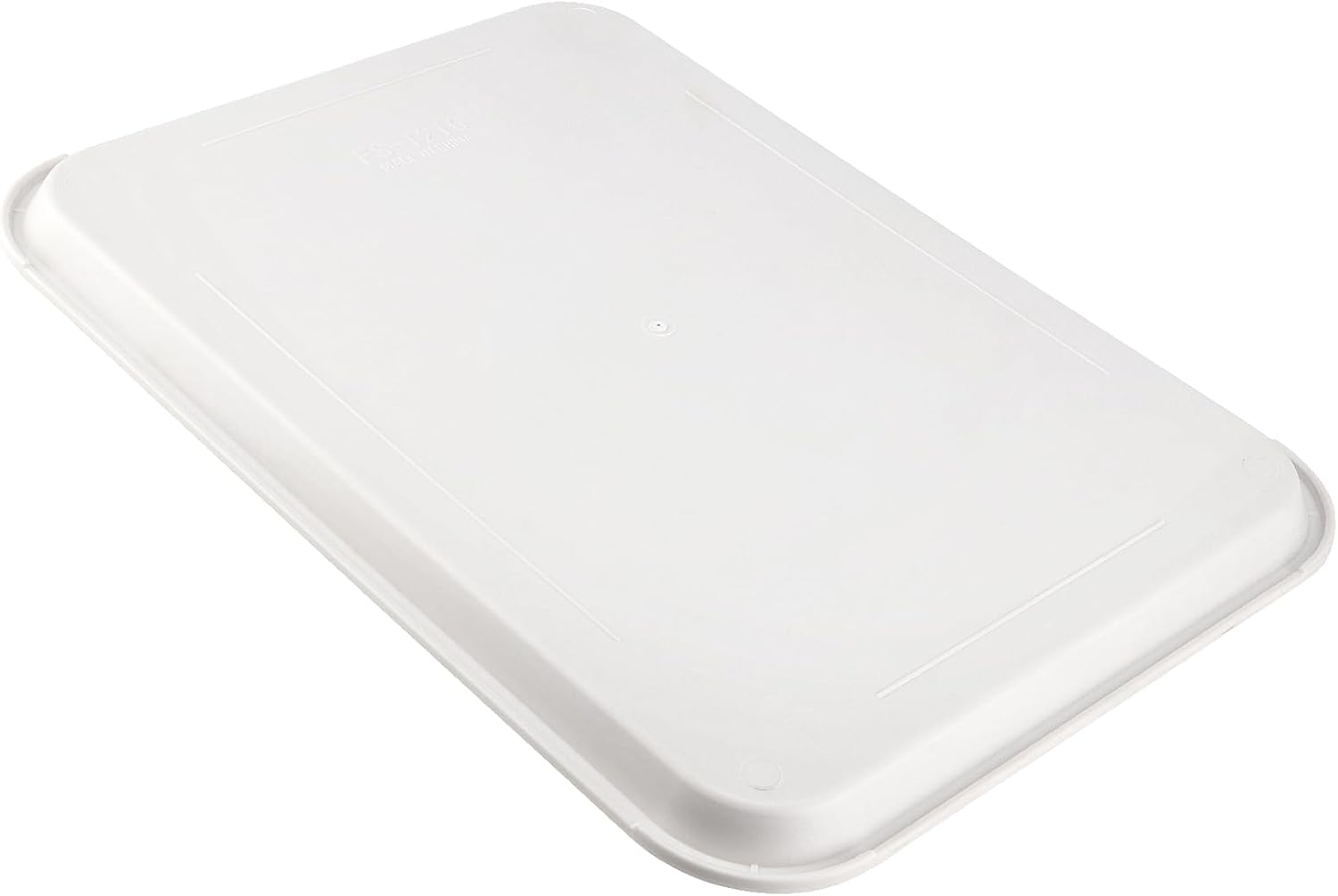 HEIHAK Paquete de 10 bandejas de plástico para comida rápida, bandejas de plástico para cafeterías de 16 x 12 pulgadas con superficie texturizada,