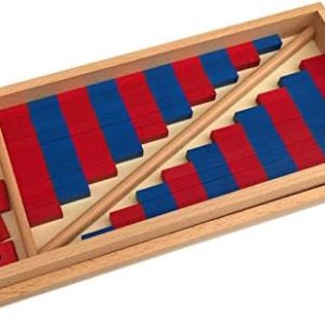 Elite Montessori Varillas numéricas pequeñas con azulejos numéricos Elite Montessori Varillas numéricas pequeñas con azulejos numéricos