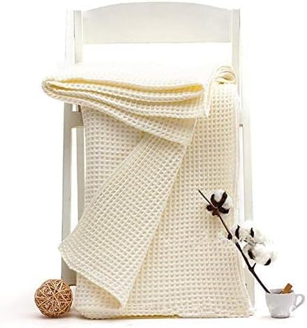 Mantas de algodón de gran tamaño King para cama, mantas de tejido gofre para verano, mantas tejidas acogedoras y suaves, mantas ligeras de otoño,