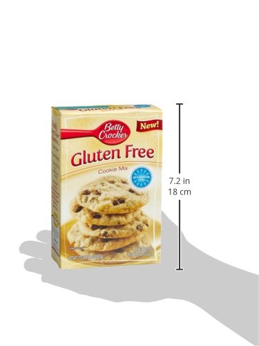 Betty Crocker Mezcla de galletas con chispas de chocolate sin gluten, 19 onzas (paquete de 6)