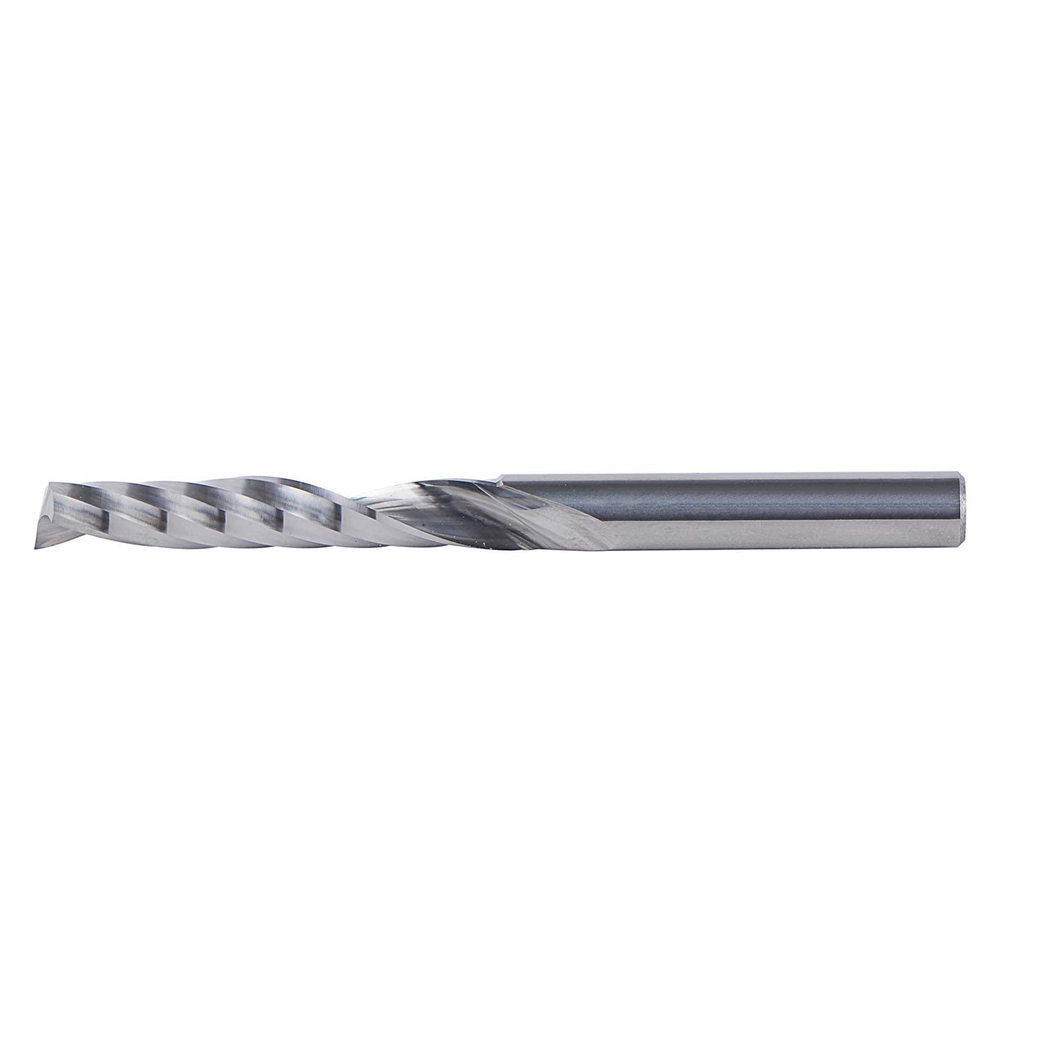 SpeTool Juego de 5 fresas de extremo de flauta O (una sola flauta) vástago de 14 pulgadas con longitud de corte de 1-12 extra largo 3 pulgadas, OVL,