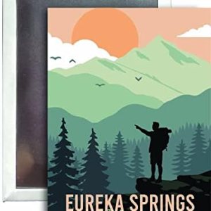 R and R Imports Eureka Springs Arkansas – Imán para frigorífico de 2.5 x 3.5 pulgadas, destino de caminata R and R Imports Eureka Springs Arkansas – Imán para frigorífico de 2.5 x 3.5 pulgadas, destino de caminata