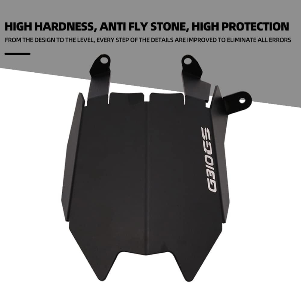 Cubierta de la rueda del guardabarros trasero de la motocicleta para BMW G310GS 2017-2023 2022 (negro)