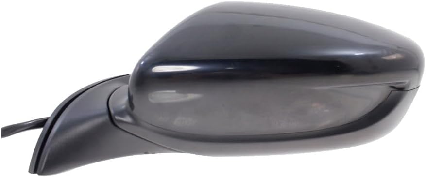 Para Kia Forte Koup 2014 2015 2016 Espejo de puerta lado del conductor  Vidrio eléctrico  Calentado  Plegado manual  Pintado  Reemplazo para