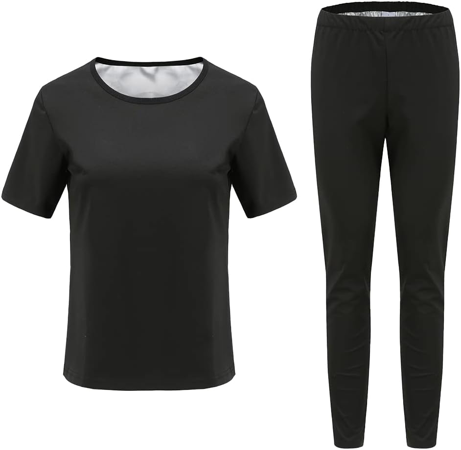 Traje de sauna para mujer, anti rasgaduras, trajes de sudor, gimnasio, boxeo, entrenamiento, cuerpo completo, adelgazamiento, forma de cuerpo