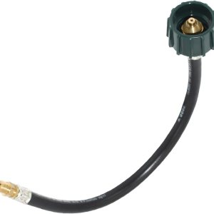 Flame King Conector de manguera de coleta de tanque de propano para caravana, camioneta o remolque de 15 pulgadas para reguladores de cambio Flame King Conector de manguera de coleta de tanque de propano para caravana, camioneta o remolque de 15 pulgadas para reguladores de cambio