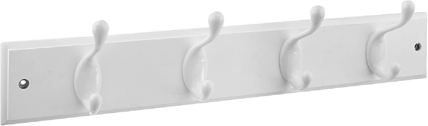 NACIONALSPECTRUM MARCAS HHI S813-014 18-Inch White Hookrail