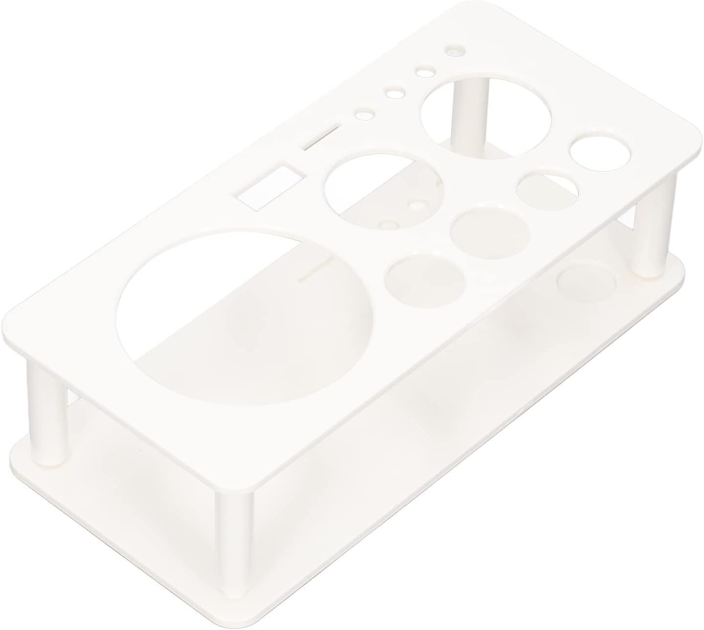 Kit de camarero de coctelera, kit de camarero, soporte para ahorrar espacio, organizar, almacenamiento de plástico, soporte para herramientas de