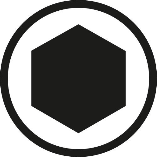 Desarmador hexagonal, de la marca Wera, 1