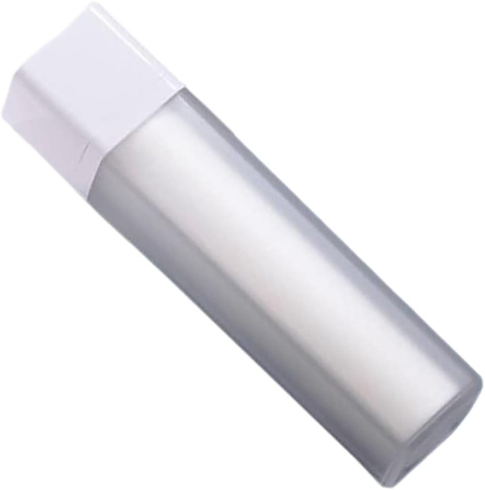 Dispensadores de esencia cuadradas, botellas de bomba sin aire esmeriladas, botellas de bomba vacías recargables de plástico para base, crema y