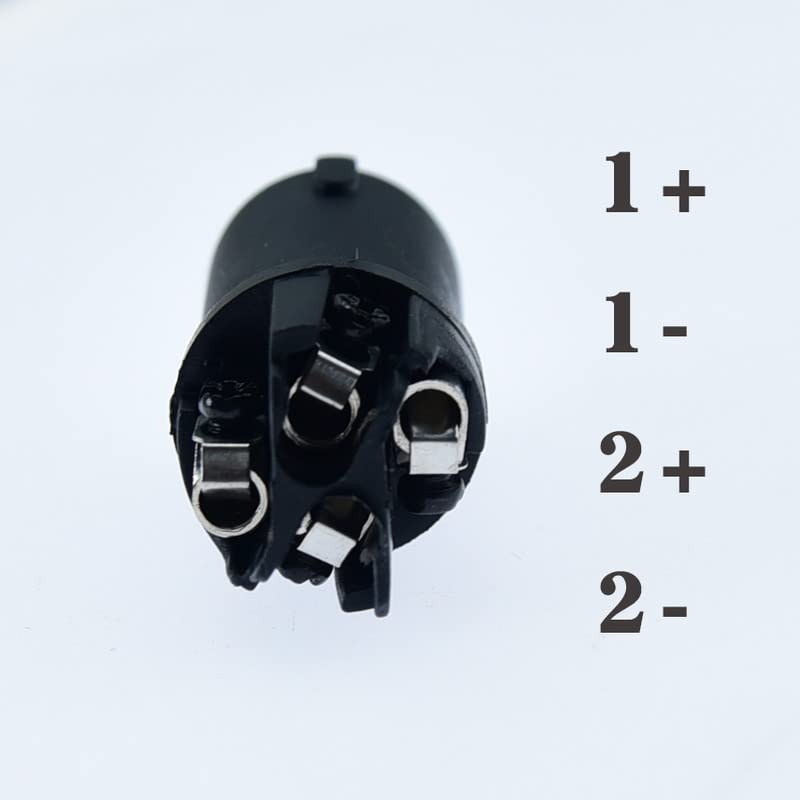 Conectores de cable para altavoz de escenario, conector de cable adaptador de speakon, 4 polos, 4 pines, bloqueo de torsión, amplificador de corona