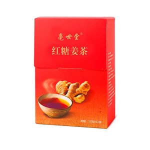 Té de jengibre y azúcar moreno instantáneo, estilo chino, 1 caja contiene 12 bolsas, un total de 4.2 onzas (4.2 onzas) Té de jengibre y azúcar moreno instantáneo, estilo chino, 1 caja contiene 12 bolsas, un total de 4.2 onzas (4.2 onzas)