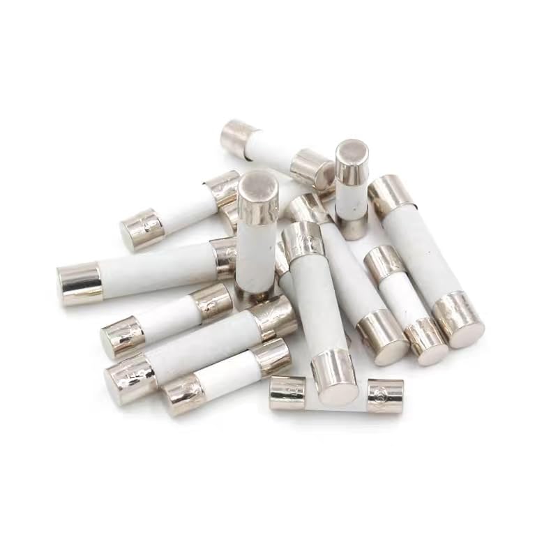 30 fusibles T8A T8AH250V fusibles de cerámica 8AMP 250V soplado lento 5x20mm0.2″x0.79″ (8A)