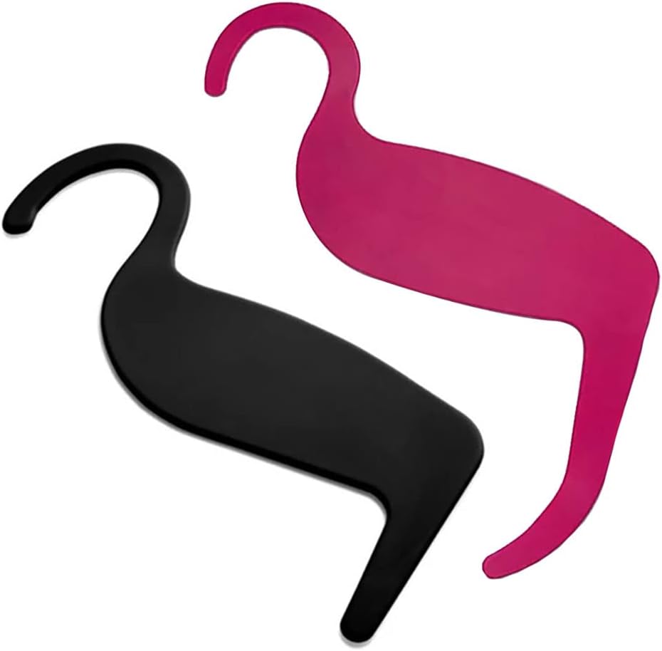 2 plantillas para maquillaje de curva de contorno, plantillas para juego de brochas de maquillaje, plantillas de maquillaje de cara, plantillas de