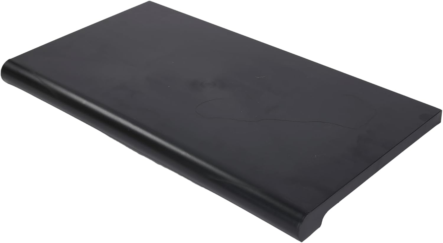 Bullnose – Estante moldeado por inyección negro, 13 pulgadas de ancho x 24 pulgadas de largo