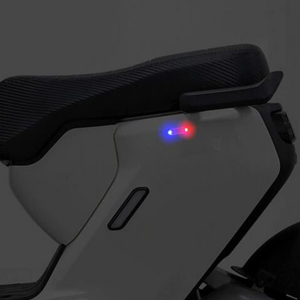 Aolyty Luz de advertencia solar, luz LED intermitente, impermeable, luz de seguridad alimentada por energía solar, paquete de 2 para conducción