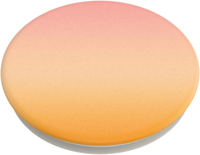 PopSockets PopGrip con tapa intercambiable para teléfonos y tabletas, puesta de sol Sherbert