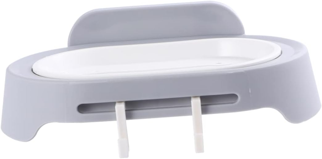 Zerodeko Soporte para jabonera de pared, soporte para jabón montado en la pared, organizador de fregadero de cocina, soporte de jabón de ducha,