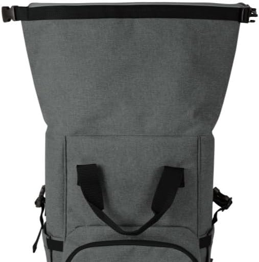 PICNIC TIME – Mochila enfriadora enrollable OTG Darth Vader de Star Wars, mochila de senderismo, bolsa térmica suave, (gris jaspeado)