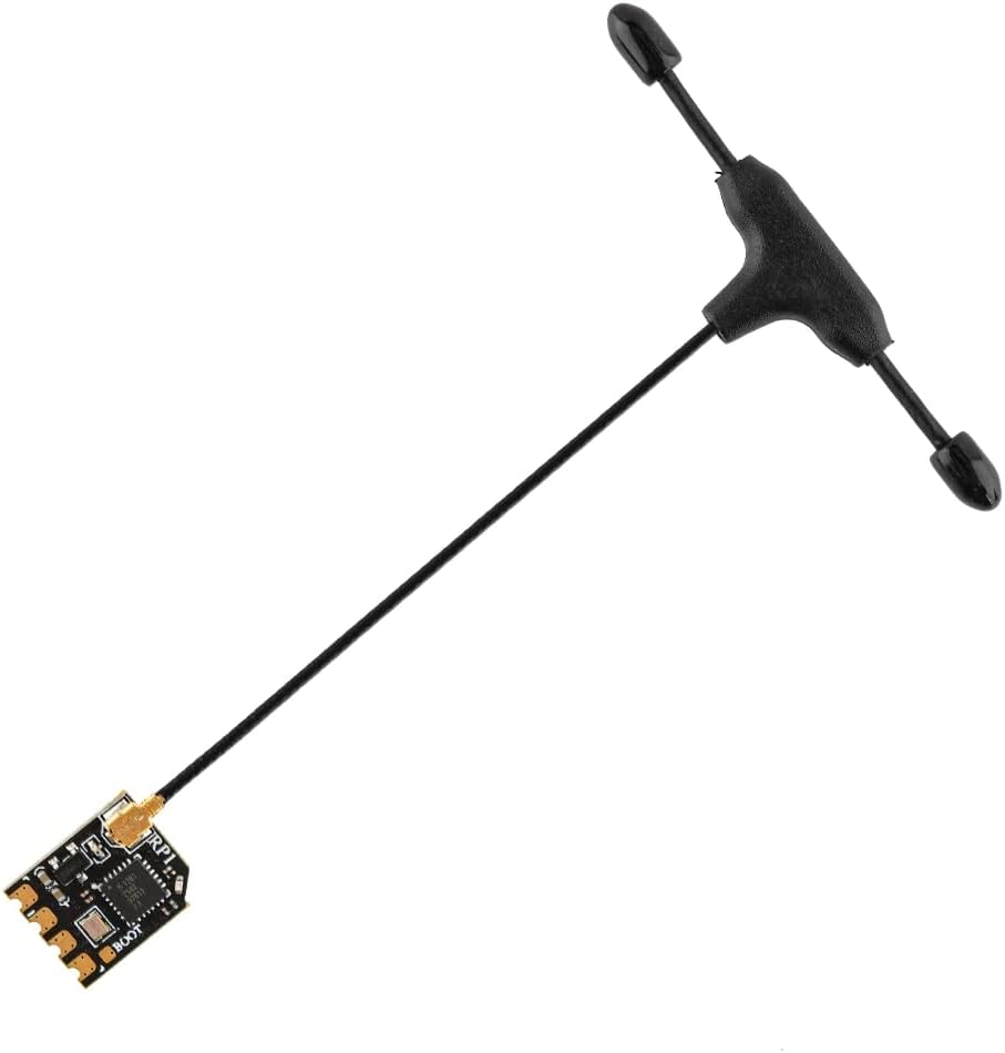 RadioMaster 2.4GHz RP1 ELRS FPV Receptor ExpressLRS Nano Receptor Viene con Antena UFL T de 2.559 in para transmisor de radio TX16S TX12 Zorro ELRS