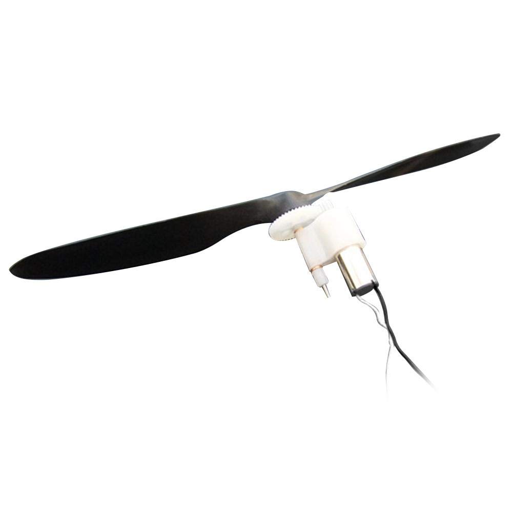 Juego de hélice de motor sin núcleo, control remoto de aviones sin núcleo, hélice de caja de cambios de alta velocidad para juguete RC (720) motores