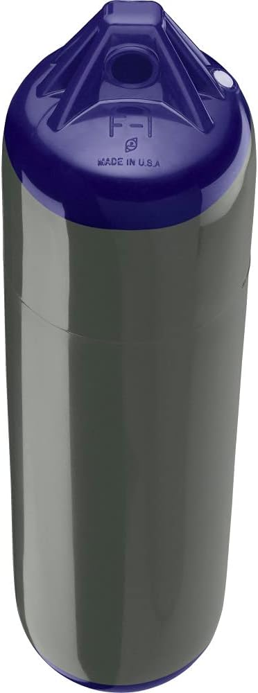 Polyform Guardabarros para barcos F-1 Graphite F-Series – 6″ x 24″, Grafito