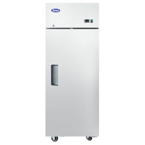 Atosa USA MBF8004GR Refrigerador, vertical, 28.7 pulgadas, plateado Atosa USA MBF8004GR Refrigerador, vertical, 28.7 pulgadas, plateado