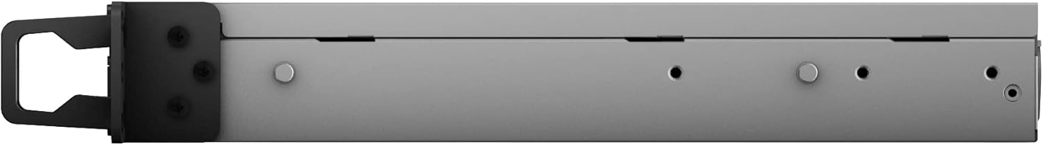 Synology Estación de montaje en rack NAS RS422+ de 4 bahías (sin discos), color negro