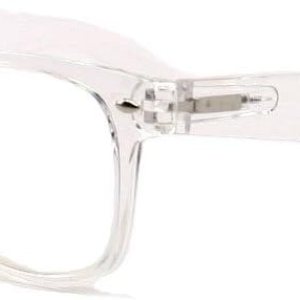 Anteojos de lectura blancostransparentes, cómodos, elegantes, para lectura, aumento Rx Anteojos de lectura blancostransparentes, cómodos, elegantes, para lectura, aumento Rx