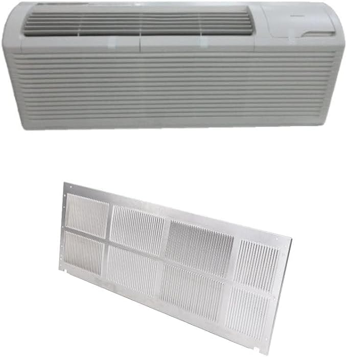 Amana Distinctions 14,700 BTU, 10.6 EER, aire acondicionado terminal empaquetado (PTAC) con kit de calor de 3,5 kW DCP153A35AA – Sustituye a