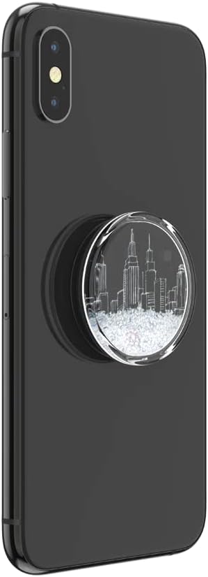 PopSockets Agarre para teléfono con soporte expansible, Tidepool – City Scape