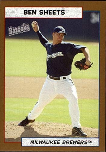 2005 Bazooka Gold Chunks #51 Ben Sheets – NM-MT