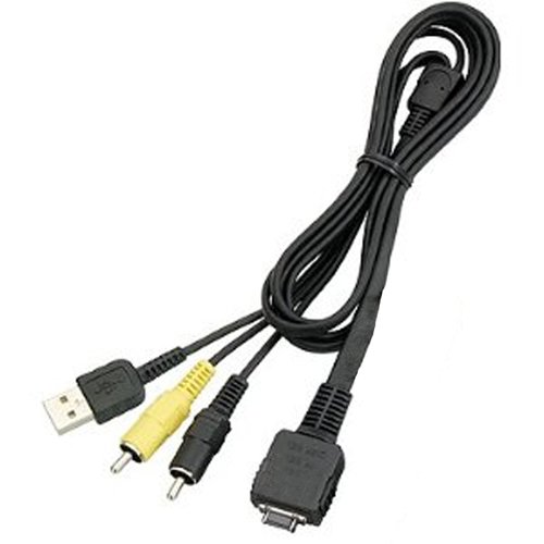 Sony VMC-MD1 VMCMD1 USB y AV Audio Video RCA Cable terminal multiuso para Cyber-Shot DSC-F77, F88, G3, H3, H7, H9, H10, H50, M2, N1, N2, P100, P120,