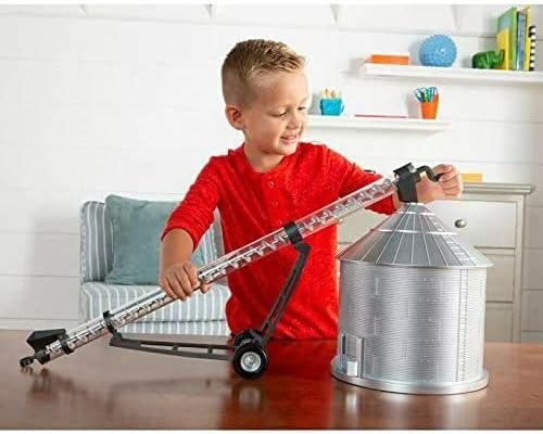 John Deere Tomy Big Farm Scale – Juego de cubos de grano y barrena (escala 116)