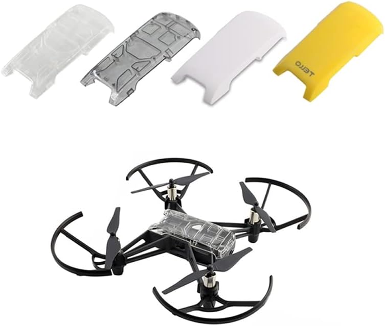 XNasu Tello Drone Reparación Piezas Colorido Cuerpo Carcasa para DJI Tello Drone Marco Reemplazable Cubierta Superior Carcasa Superior (Color Azul)