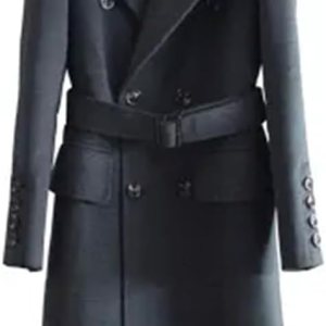 Mens Long Woolen Coat Autumn Winter Artifical Cashmere Over Coat Business Causal Beige Outwear Mens Long Woolen Coat Autumn Winter Artifical Cashmere Over Coat Business Causal Beige Outwear