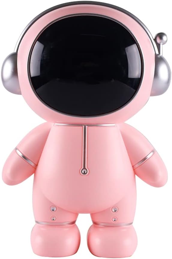Alcancía de astronauta, bonita caja de dinero de astronauta, figura de astronauta, decoración de escritorio, estatua, adorno divertido de astronauta