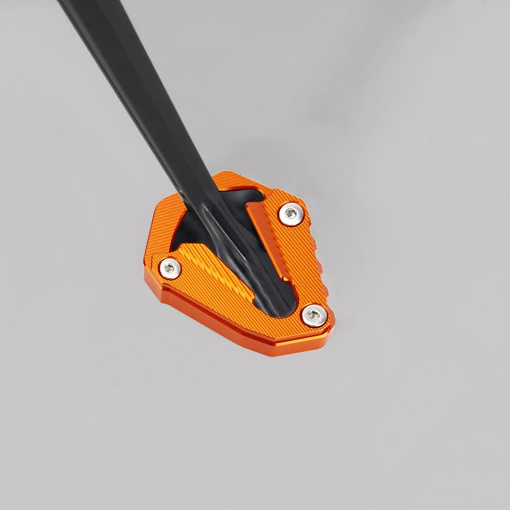 Placa de extensión para soporte lateral de motocicleta compatible con KTM 1290 Super Adventure S 2021 2022 2023  Soporte de almohadilla de pie 1290