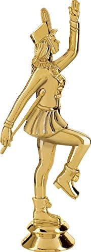 11″ Majorette Female Trophies – Black Midnight Majorette Female Trophy Awards Prime