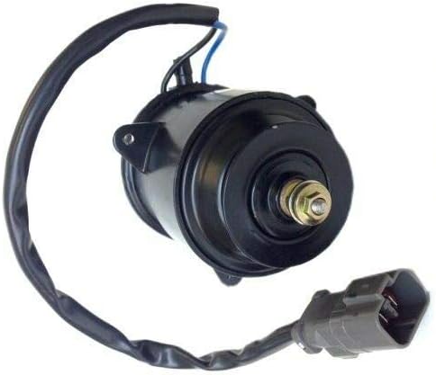 Motor de ventilador de radiador Well Auto 19030-PLC-003 2001 2002 2003 2004 2005 Civic Fit ventilador de 5 aspas L lado del conductor
