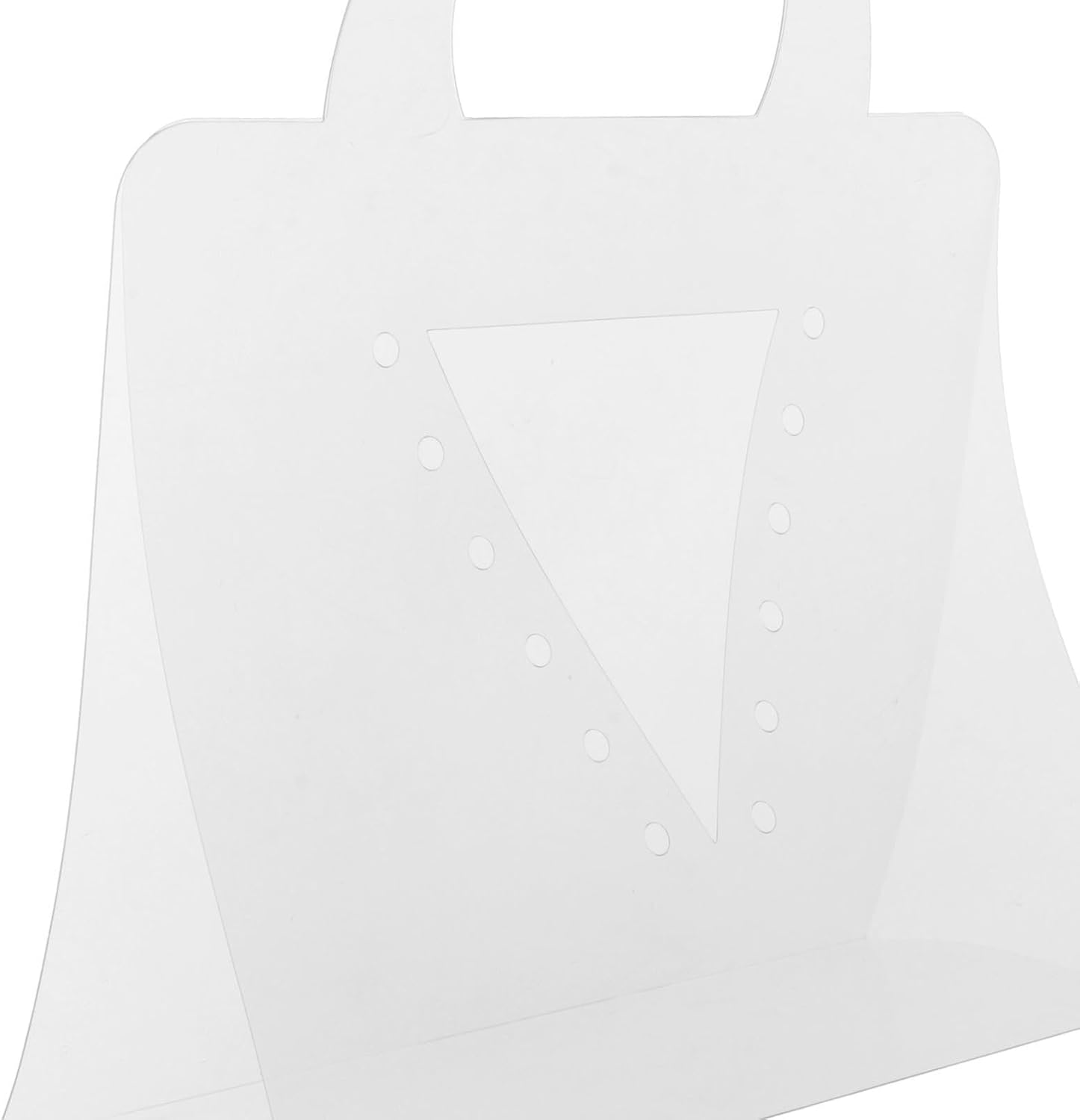 Esquirla Bolsa de ramo de flores transparente, bolsa de regalo de flores, bolsa de regalo de alta capacidad, bolsa de embalaje de flores frescas