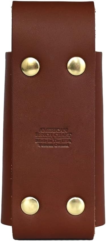 American Bench Craft Funda de cuero remachado para múltiples herramientas para Leatherman Free P2, Leatherman Free P4 y Leatherman Signal – Funda de