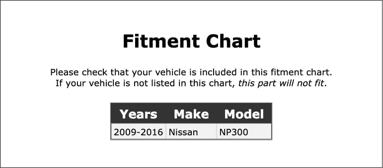 Juego de pastillas de freno de disco delantero compatible con Nissan NP300 2009 2010 2011 2012 2013 2014 2015 2016 PC-374789