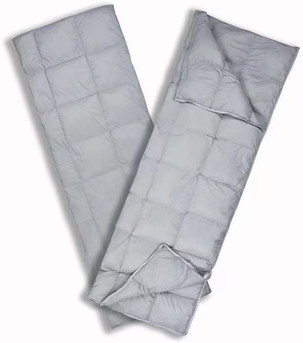 Manta de plumón ultraligero de plumón de ganso de 800 hilos, para interiores o exteriores, 1.8 libras, ultra compacta, ligera, con relleno de plumón