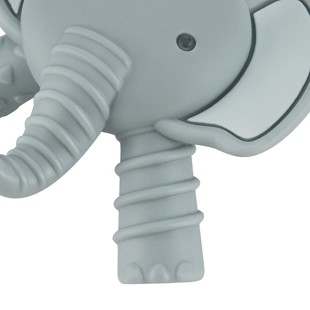 Itzy Ritzy – El mordedor Ritzy llega a los molares y masajea las encías doloridas cuenta con múltiples texturas y diseño flexible elefante